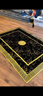 Royal Onyx Black-Gold Carpet