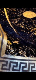 Royal Onyx Black-Gold Carpet