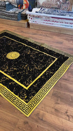 Royal Onyx Black-Gold Carpet